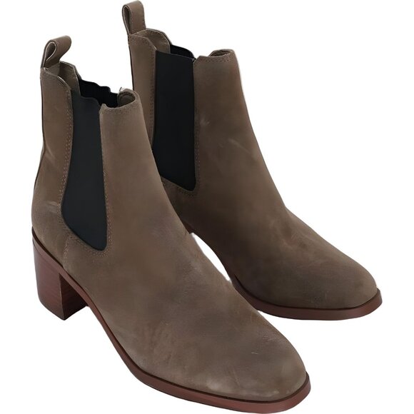 Steve Madden Rhiannon Chelsea Suede Boots for Women Size 10 - Picture 4 of 6